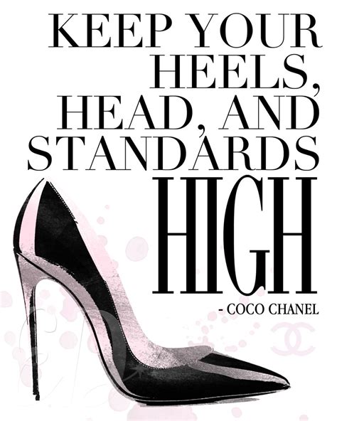 luxury quotes coco chanel|coco chanel quotes high heels.